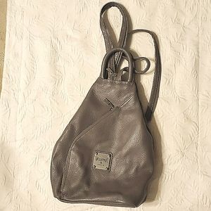 Leather Valentina Sling Bag/Backpack